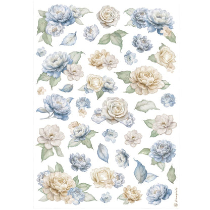Stamperia Timeless 6 A4 & 8 A6 Rice Paper Selection - 14 Sheets Total