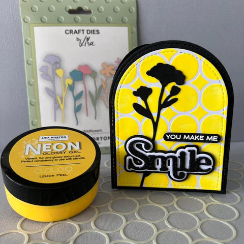 Lisa Horton Crafts Set of 7 Cloud 9 Neon Glossy Gels