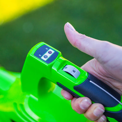 Greenworks 40V DigiPro Blower & Vacuum Kit – Two 2Ah Batteries – product detail or in-use view