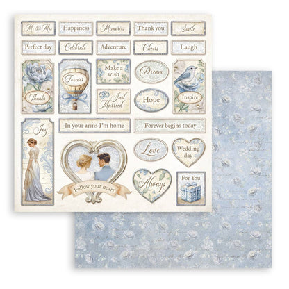 Stamperia Timeless 12"x12" Double Sided Scrapbook Pad