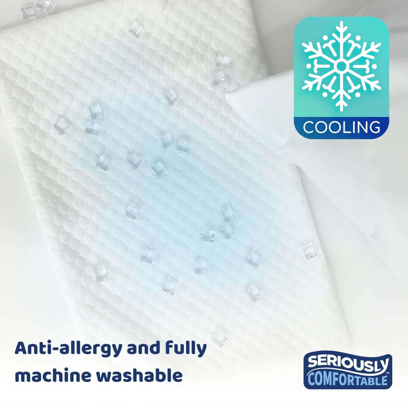 Seriously Comfortable Pair of CoolZone Pillow Covers