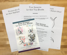 Quilter's Trading Post 4 Seasons Lo-Sew Trees Pattern