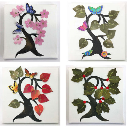 Quilter's Trading Post 4 Seasons Lo-Sew Trees Pattern