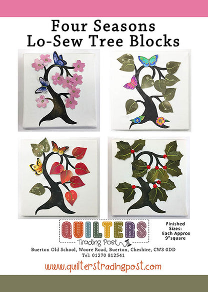 Quilter's Trading Post 4 Seasons Lo-Sew Trees Pattern