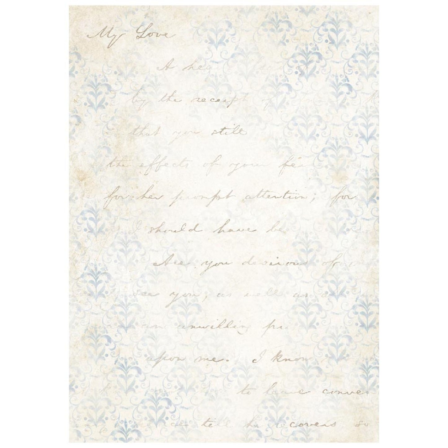 Stamperia Timeless 6 A4 & 8 A6 Rice Paper Selection - 14 Sheets Total