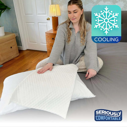 Seriously Comfortable Pair of CoolZone Pillow Covers