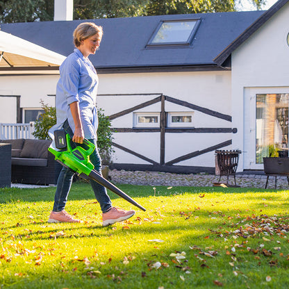 Greenworks 40V DigiPro Blower & Vacuum Kit – Two 2Ah Batteries – product detail or in-use view