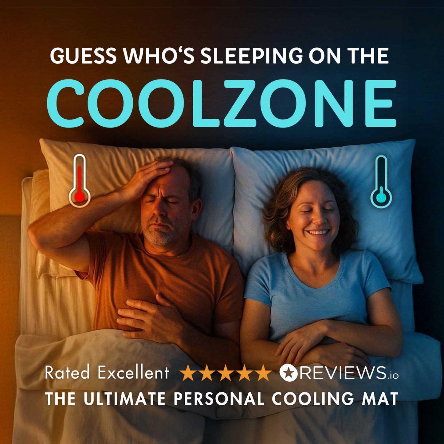 Seriously Comfortable CoolZone™ Pillow Cover Pair