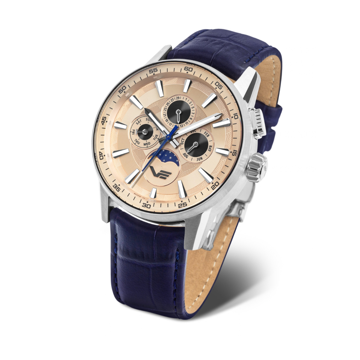 Vostok Europe Limousine Generation 2 6P00-561A789L Moon Phase Watch