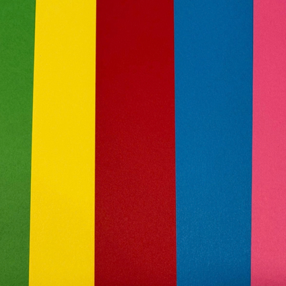 Dalton Manor Solid Core Bright Coloured 210gsm Cardstock  - 50 x A4 Sheets