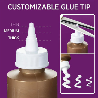 Aleene's Premium Super Strong Original Tacky Glue - 3 x 4oz Bottles