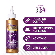 Aleene's Premium Super Strong Original Tacky Glue - 3 x 4oz Bottles