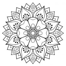 Stamp Addicts Fancy Flower Cling Mounted Rubber Stamp