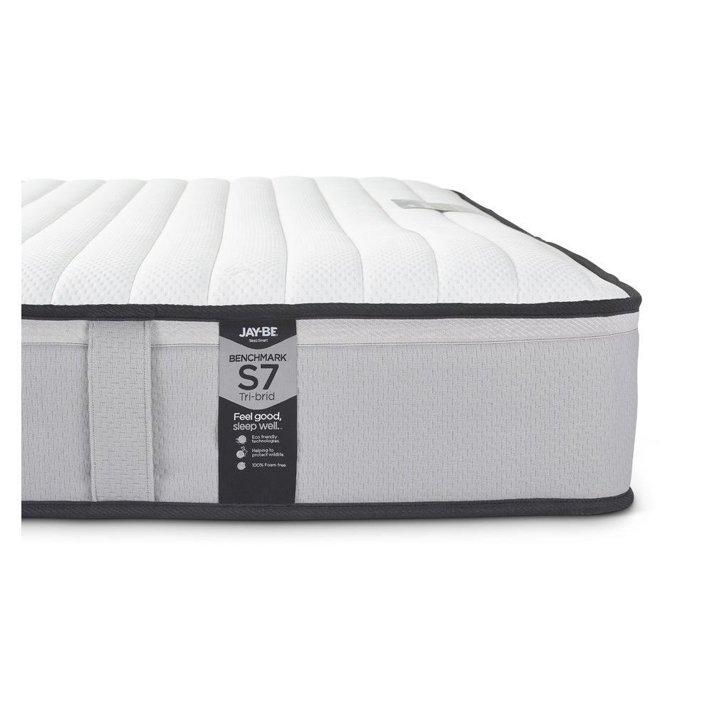 Jay-Be Benchmark S7 Tri-brid Memory Micro Pocket Sprung Mattress – King