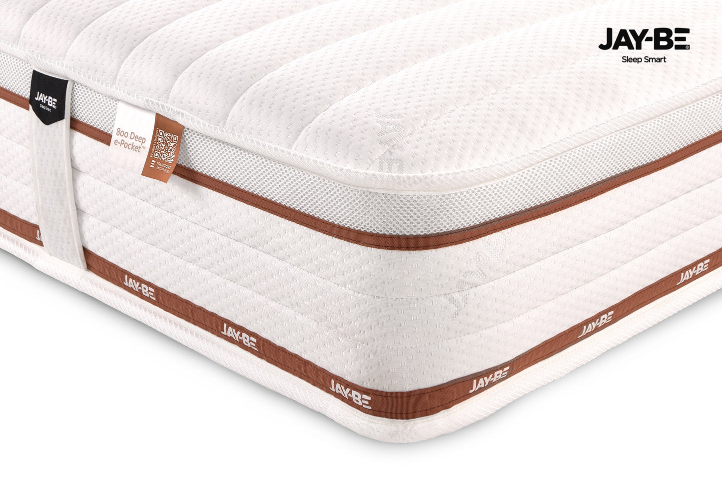 Jay-Be Ryze 800 Pocket Sprung UK Made Single Mattress