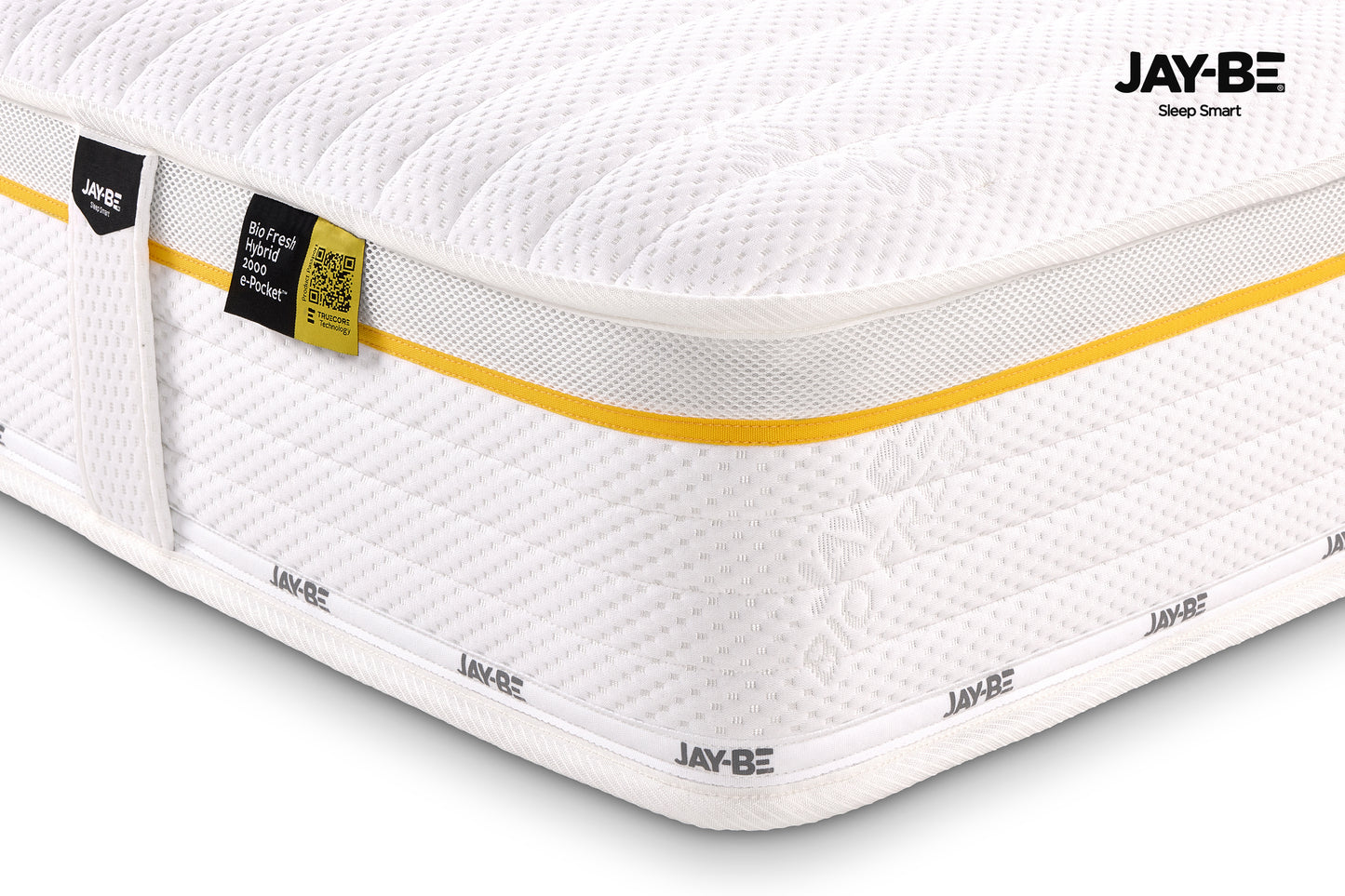 Jay-Be Bio Fresh Hybrid 2000 Pocket Sprung UK Made Super King Mattress