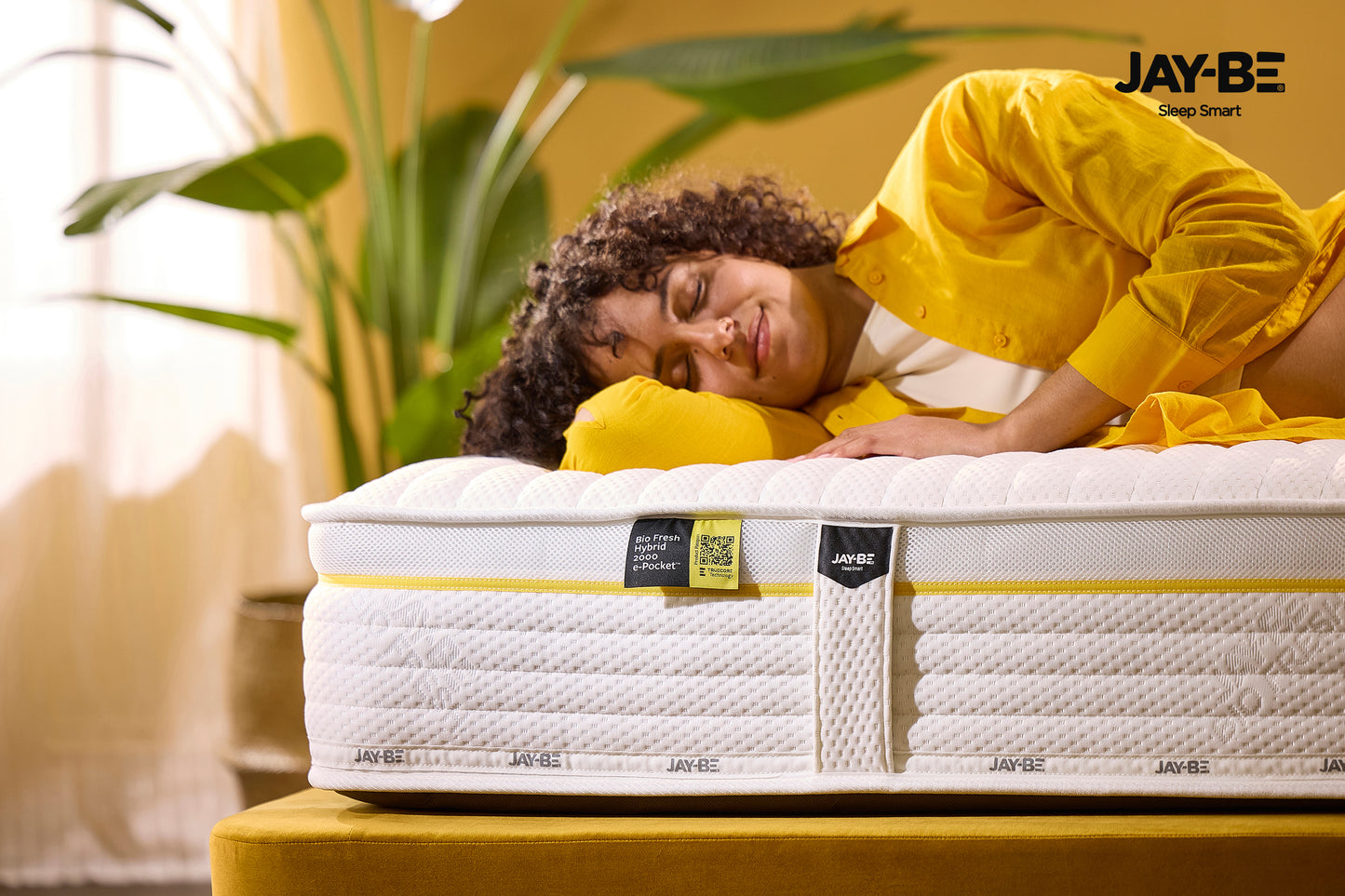 Jay-Be Bio Fresh Hybrid 2000 Pocket Sprung UK Made Double Mattress