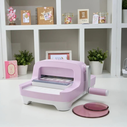 New! Sizzix Big Shot Lilac Machine with Cutting Pads Bundle