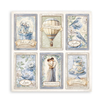 Stamperia Timeless 12"x12" Single Sided Scrapbook Pad