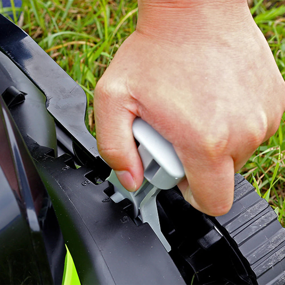 Greenworks 48V 36cm Cordless Lawnmower with 2 x 2Ah Batteries & Twin Charger