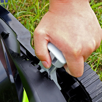 Greenworks 48V 36cm Cordless Lawnmower with 2 x 2Ah Batteries & Twin Charger