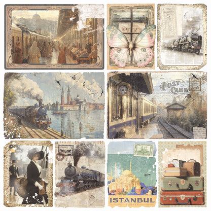 Ciao Bella Paper Eastern Journey  12"x12" Paper Pad