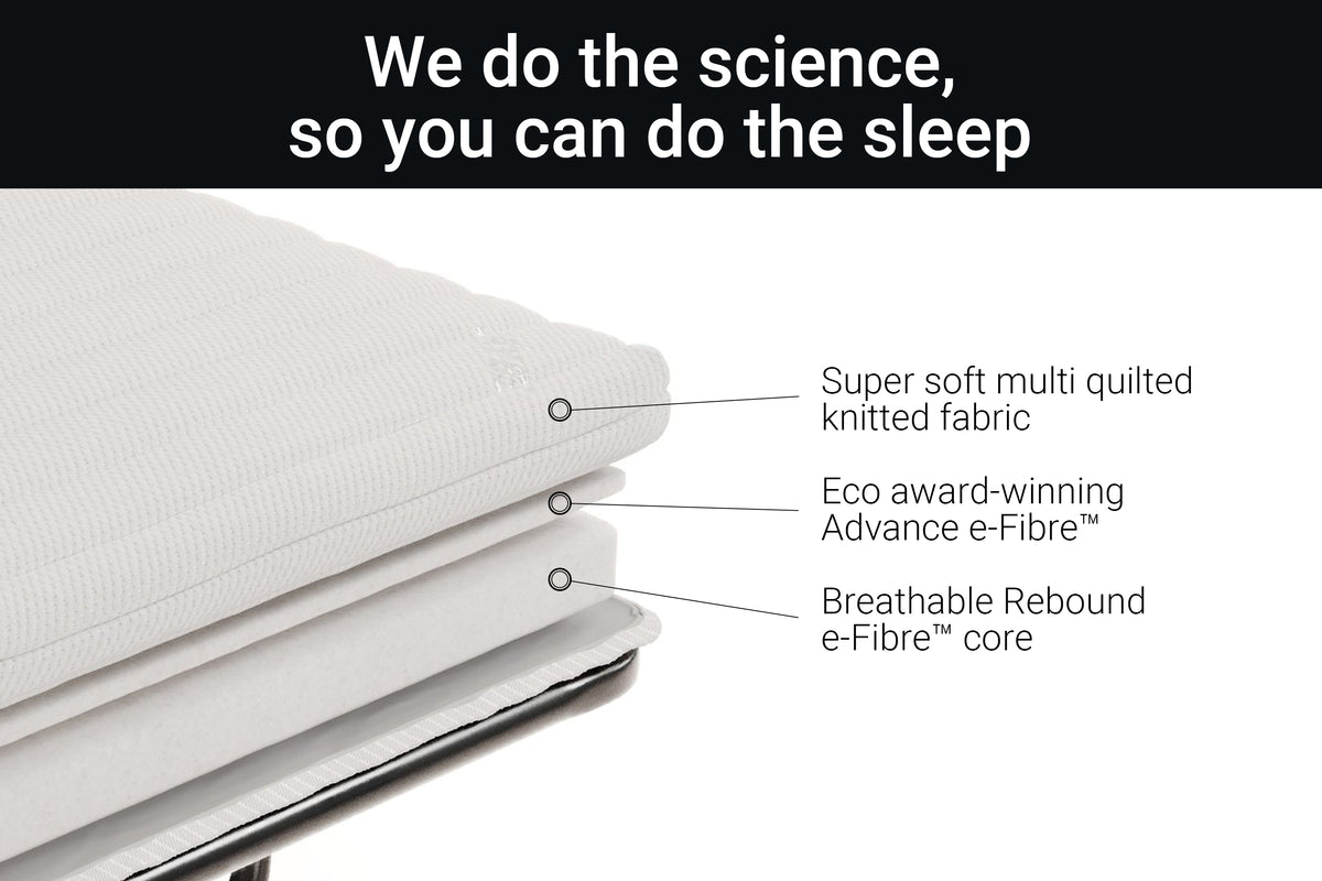 Jay-Be Footstool Bed with Wool-Topped Mattress