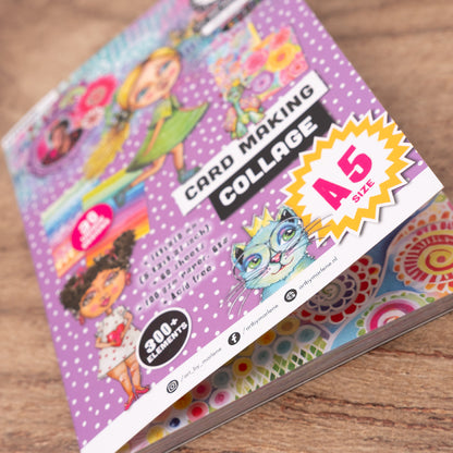 Studio Light Art By Marlene Collage Paper April 2026 Bundle | Color-happy A5 & A4 Paper Pads