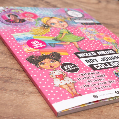 Studio Light Art By Marlene Collage Paper April 2026 Bundle | Color-happy A5 & A4 Paper Pads