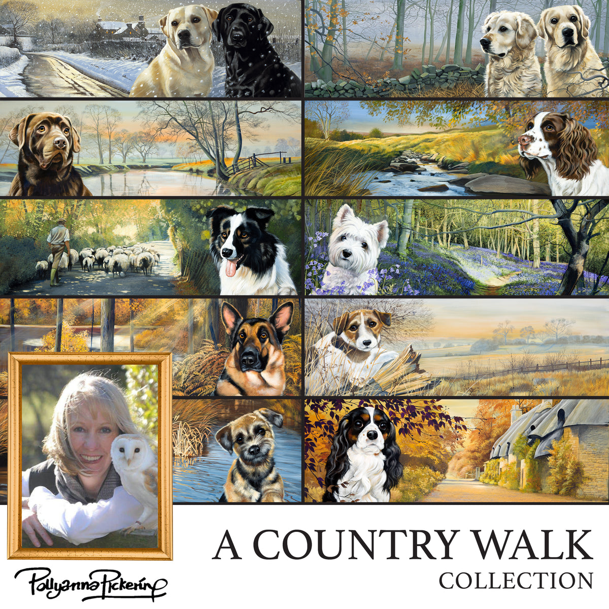 The Crafty Witches Pollyanna Pickering's A Country Walk  Digital Collection