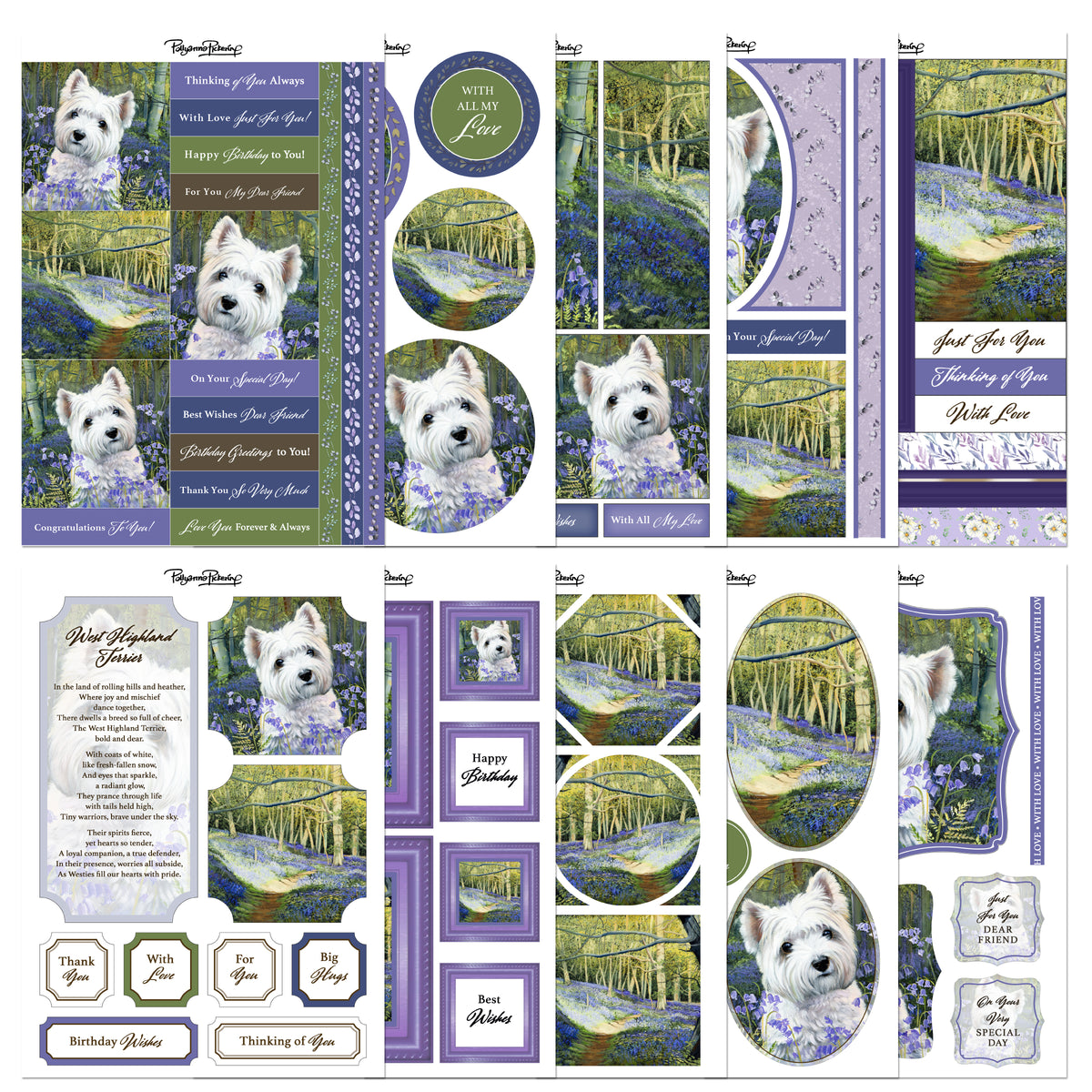 The Crafty Witches Pollyanna Pickering's A Country Walk  Digital Collection