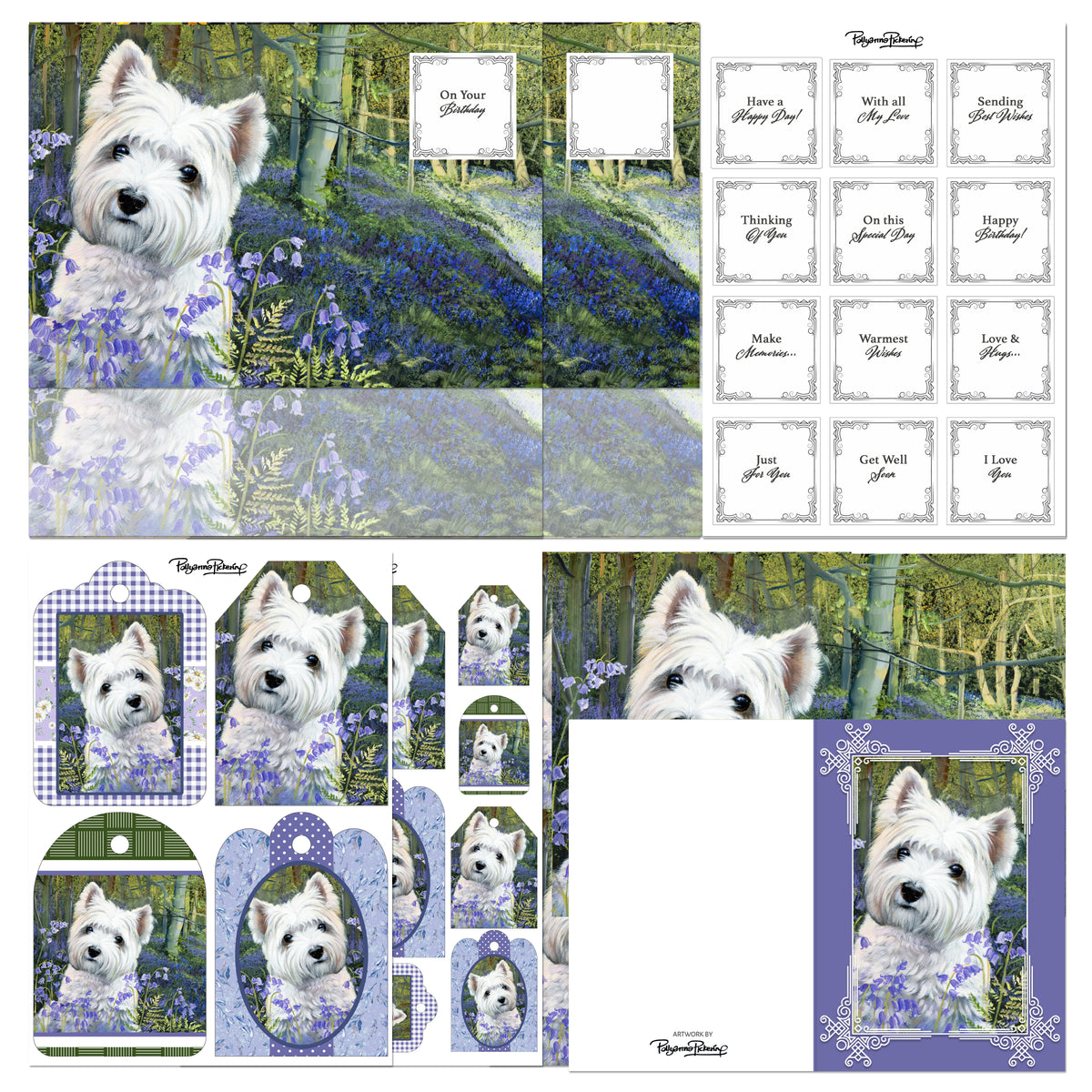 The Crafty Witches Pollyanna Pickering's A Country Walk  Digital Collection