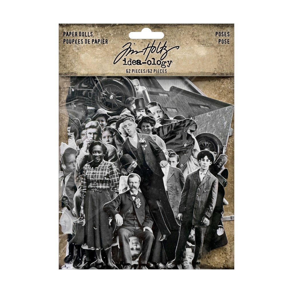 Tim Holtz Idea-ology Paper Doll Poses