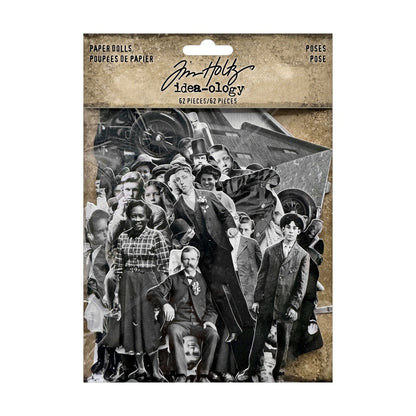 Tim Holtz Idea-ology Paper Doll Poses
