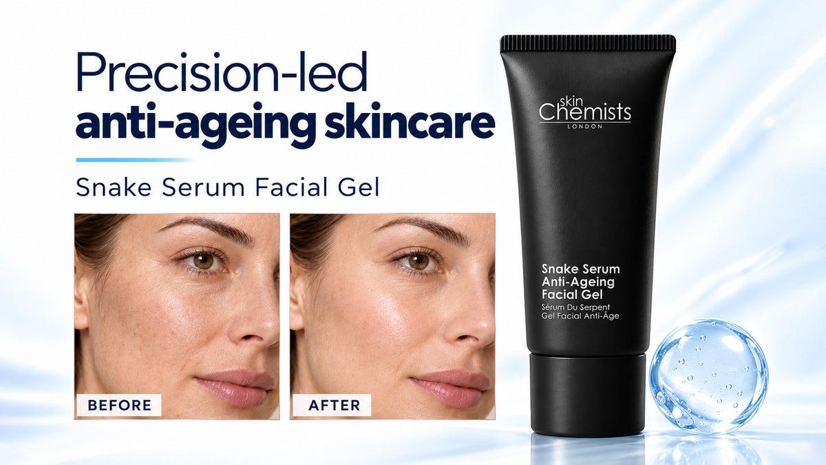 skinChemists Snake Serum Anti-Ageing Facial Gel 30ml