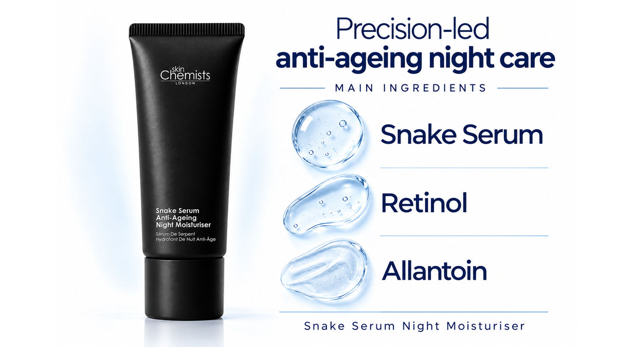 skinChemists Snake Serum Anti-Ageing Night Moisturiser 50ml