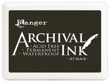 Ranger Archival Jet Black Ink Pad & Reinker