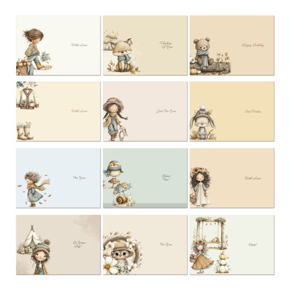 The Crafty Witches Ready Made Cards A Song for Autumn Digital Collection
