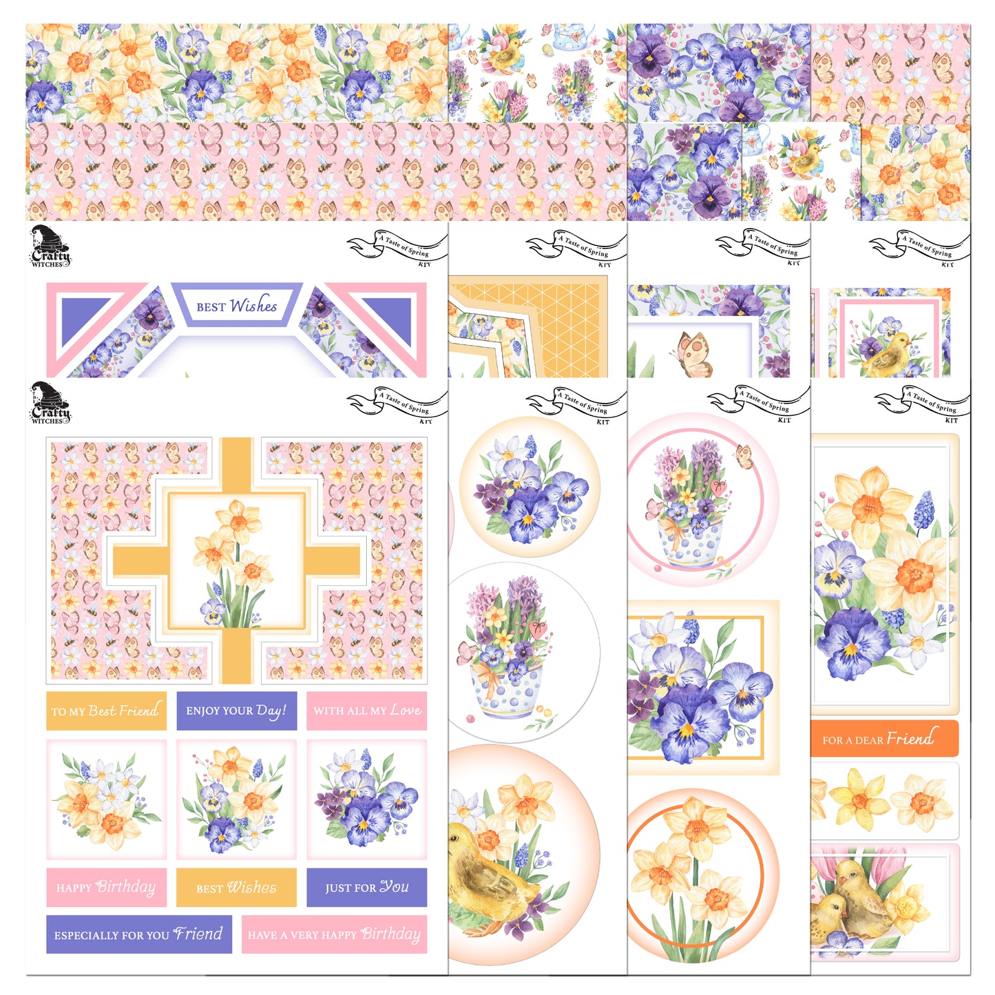 The Crafty Witches A Taste of Spring Digital Collection