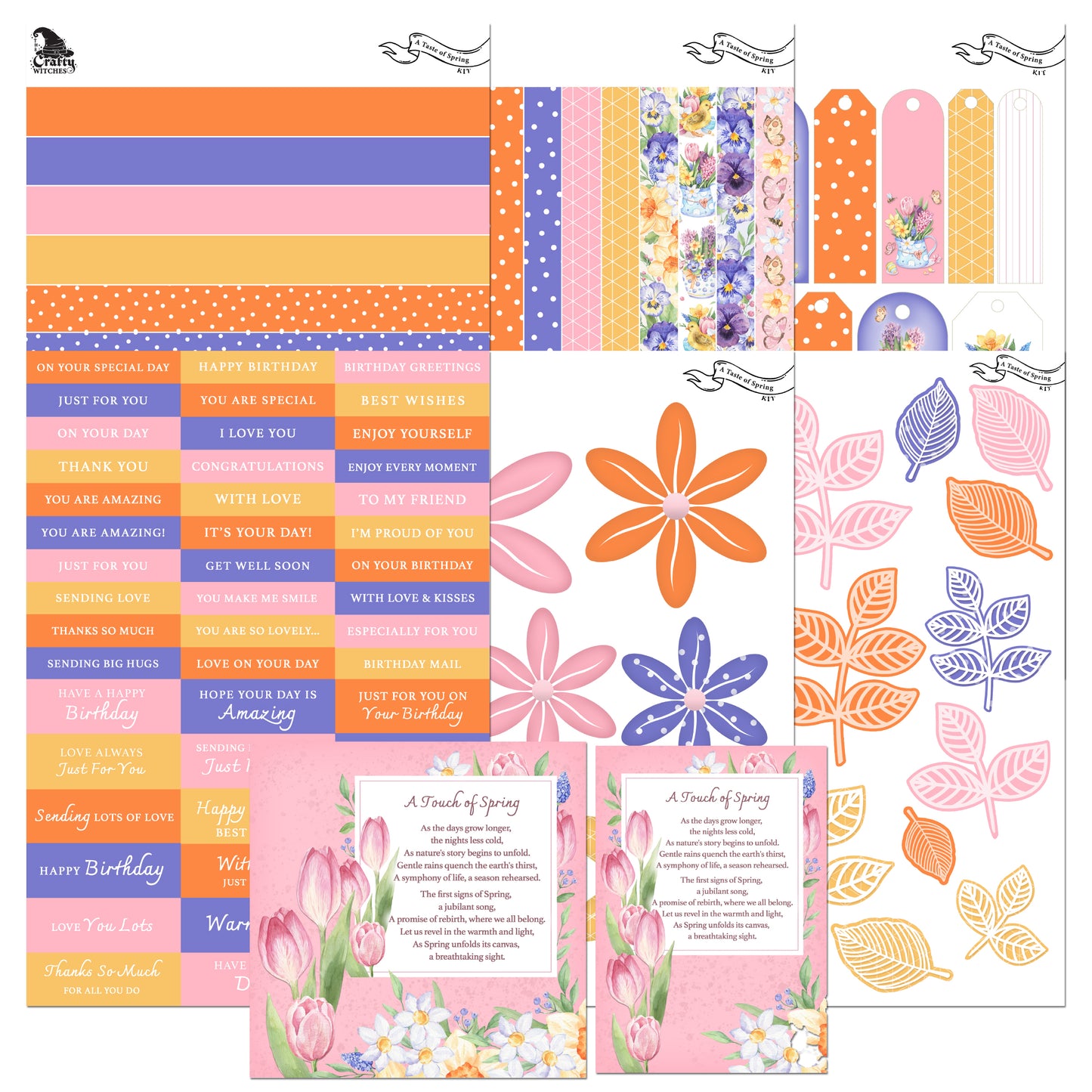 The Crafty Witches A Taste of Spring Digital Collection