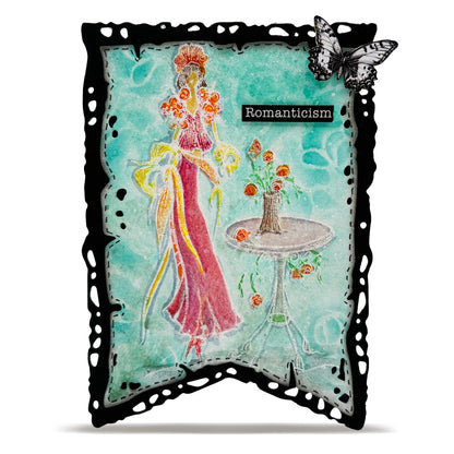 AALL & Create Whispers of Form Soizic Stamps Bundle | 6 Stamp Set Collection #TP-1398 to #TP-1403