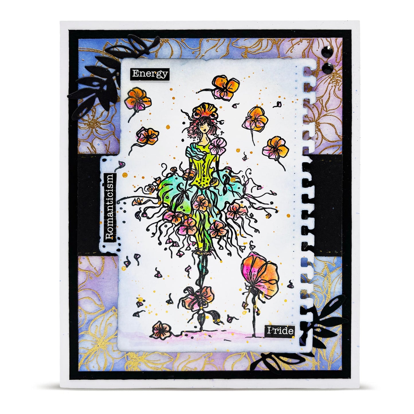 AALL & Create Whispers of Form Soizic Stamps Bundle | 6 Stamp Set Collection #TP-1398 to #TP-1403
