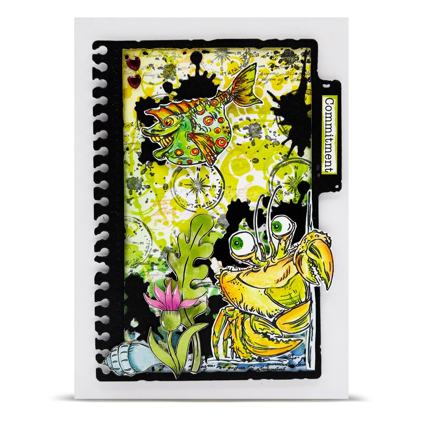 AALL & Create Die-Cutting Die Set - Spilled Feelings #DI-107