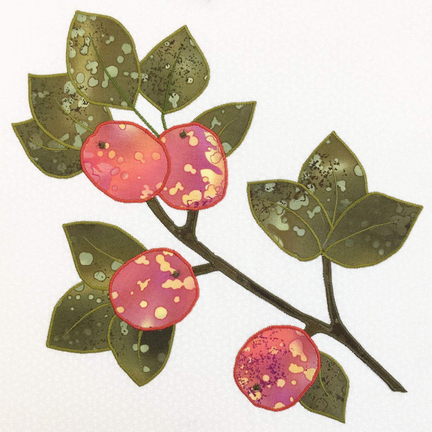 Quilter's Trading Post Apple & Blackberry Applique Blocks Pattern