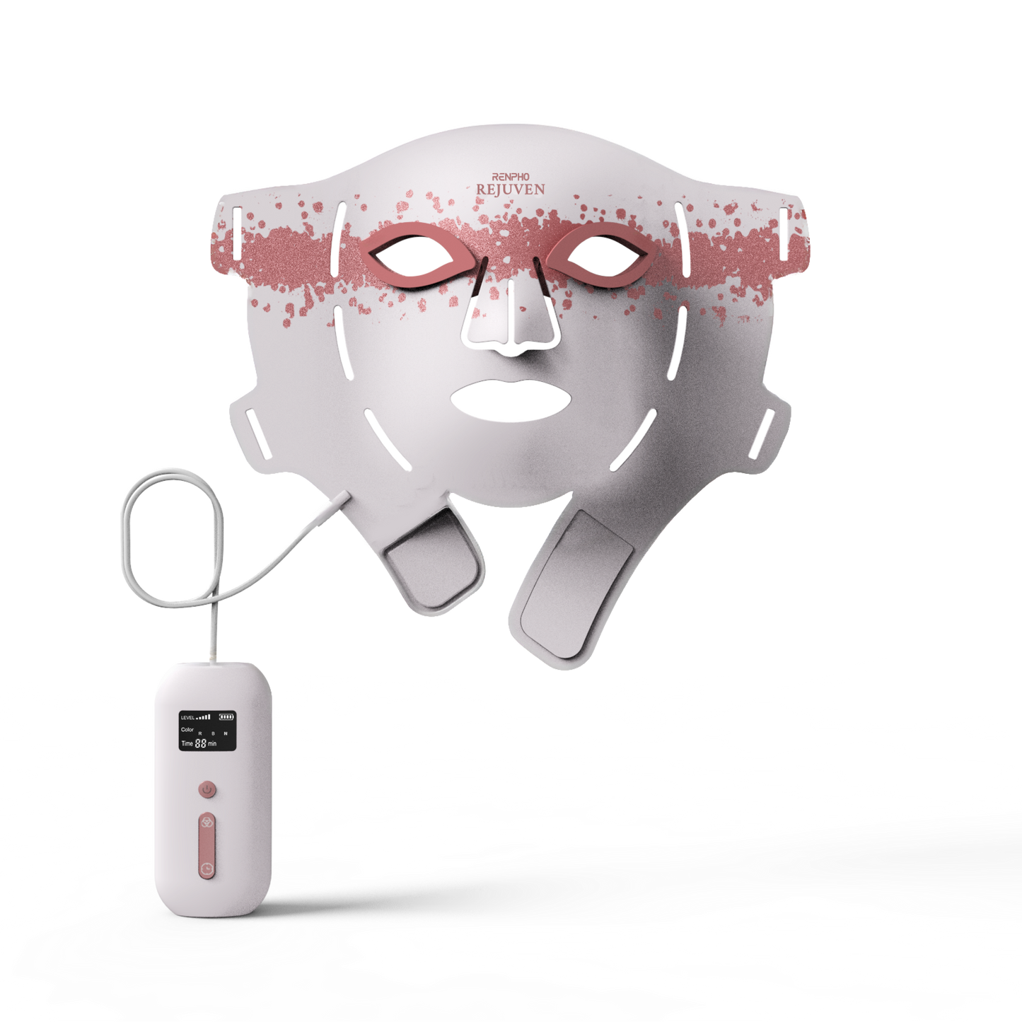 RENPHO Artemis Blush 4-Mode LED Face Mask - White