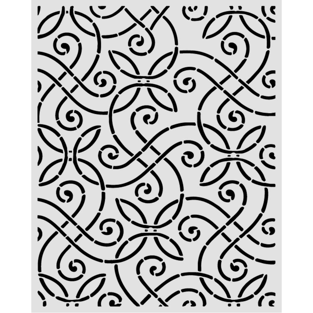 Stamperia Our Way Artistic Pattern Stencil (20x25cm)