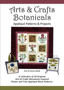 Quilter's Trading Post Arts & Crafts Botanicals Applique Book