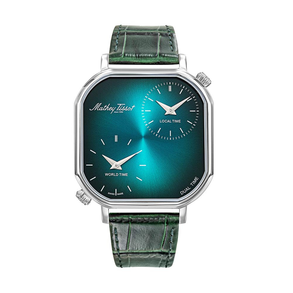 Mathey Tissot Monsoon Dual Time Watch
