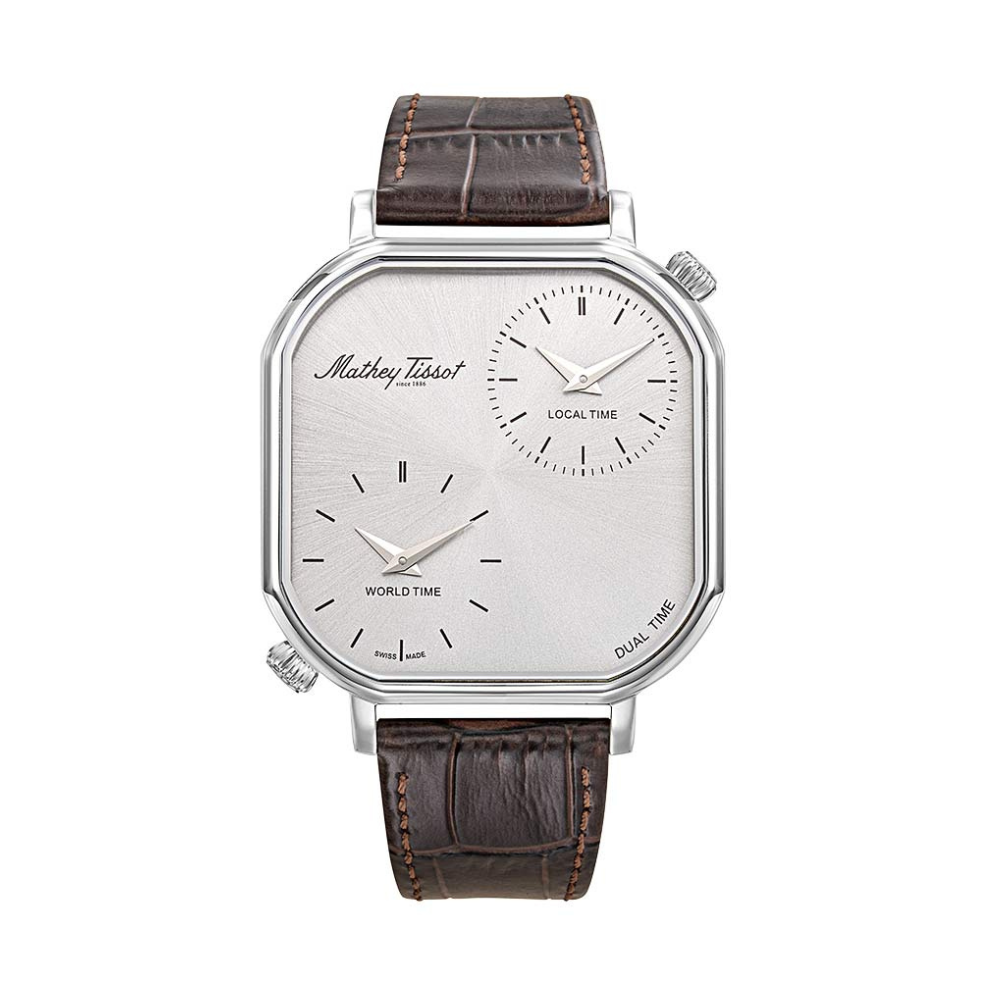 Mathey Tissot Monsoon Dual Time Watch