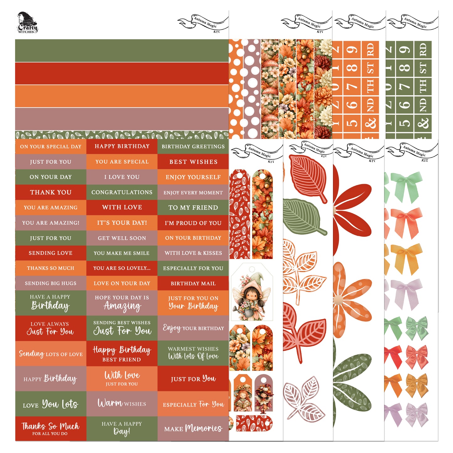 The Crafty Witches Autumn Magic Digital Collection